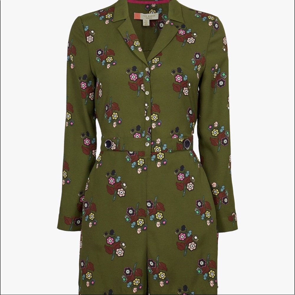 Ted Baker Lophop Floral Playsuit